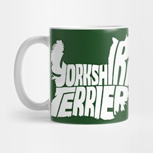 Yorkshire terrier white Mug